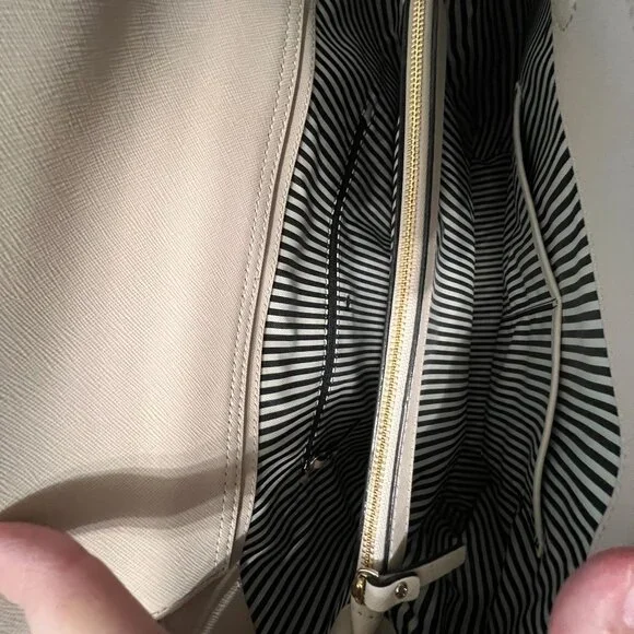 NWT Kate Spade Cameron Street Zooey Tote Purse Shoulder Bag Tusk Black T… - Picture 11 of 16